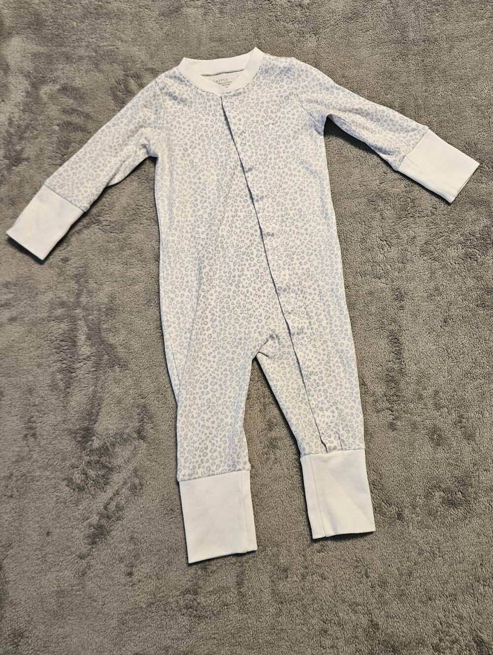 Livly 100% Supima Cotton Baby Romper Pjs